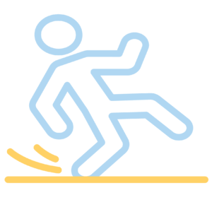 Falls on dangerous property Icon