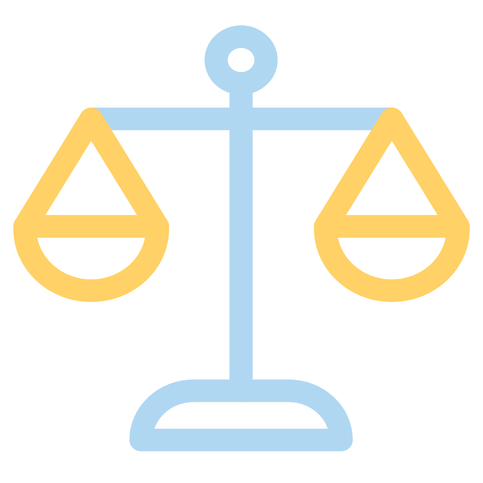 Legal Scale Icon