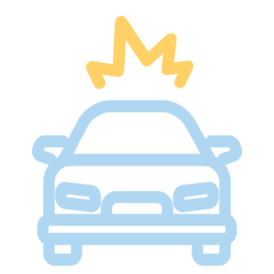 Impaired driving icon