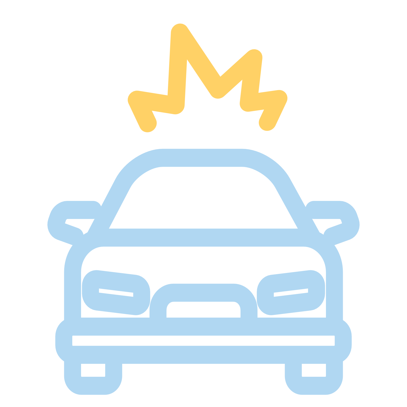 Impaired driving icon