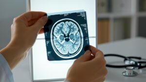 Seattle traumatic brain injury attorney consultation with client